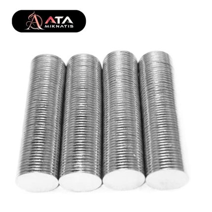 12×1mm Yuvarlak Neodyum Mıknatıs