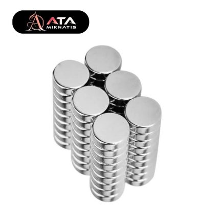 12×4mm Yuvarlak Neodyum Mıknatıs