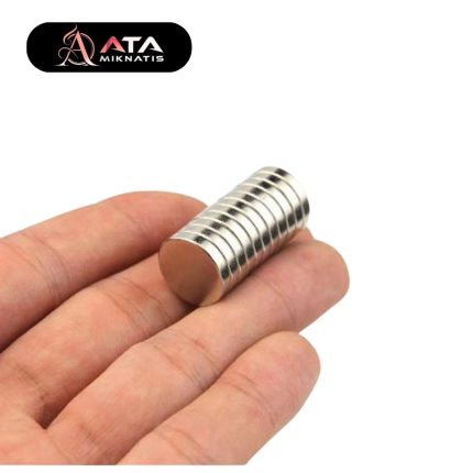 15×2mm Yuvarlak Neodyum Mıknatıs