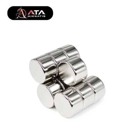 15×10mm Yuvarlak Neodyum Mıknatıs