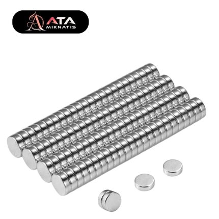 6×2 mm Yuvarlak Neodyum Mıknatıs