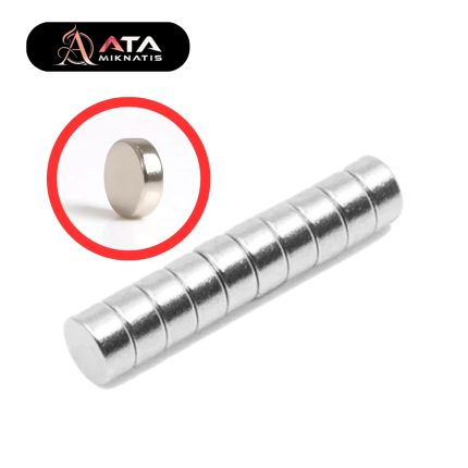 4×2 mm Yuvarlak Neodimyum Mıknatıs