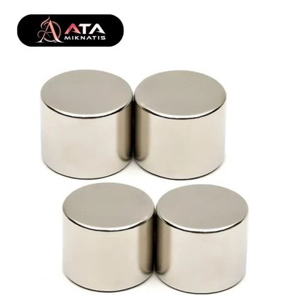 25×25mm Yuvarlak Neodyum Mıknatıs