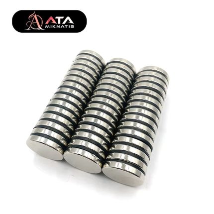 30×5mm Yuvarlak Neodyum Mıknatıs