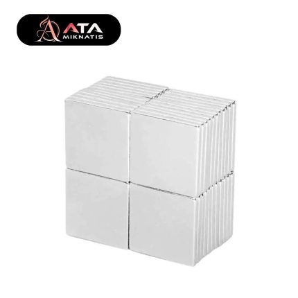 20×20×2 mm Köşeli Neodyum Mıknatıs