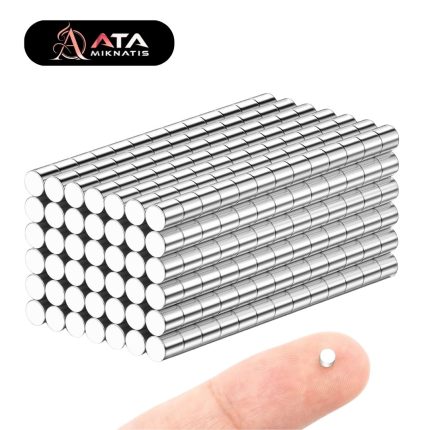 3×3 mm Yuvarlak Neodyum Mıknatıs