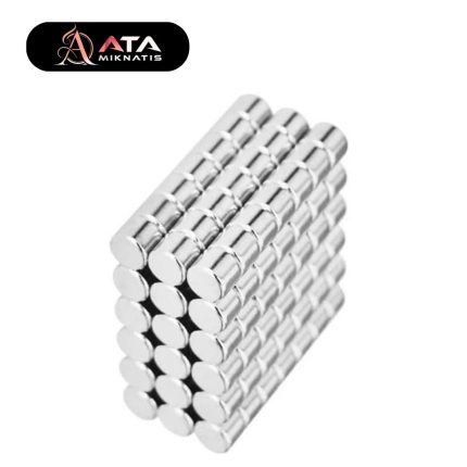 5 × 4 mm Yuvarlak Neodyum Mıknatıs