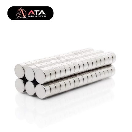 8×5mm Yuvarlak Neodyum Mıknatıs