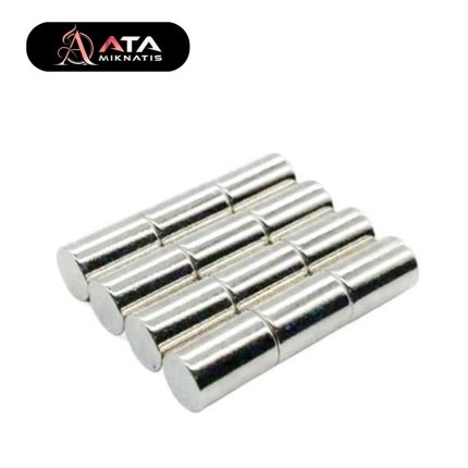 5 × 8 mm Yuvarlak Neodyum Mıknatıs