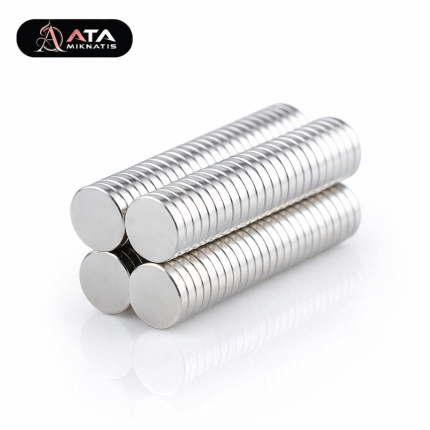 5×2 mm Yuvarlak Neodimyum Mıknatıs